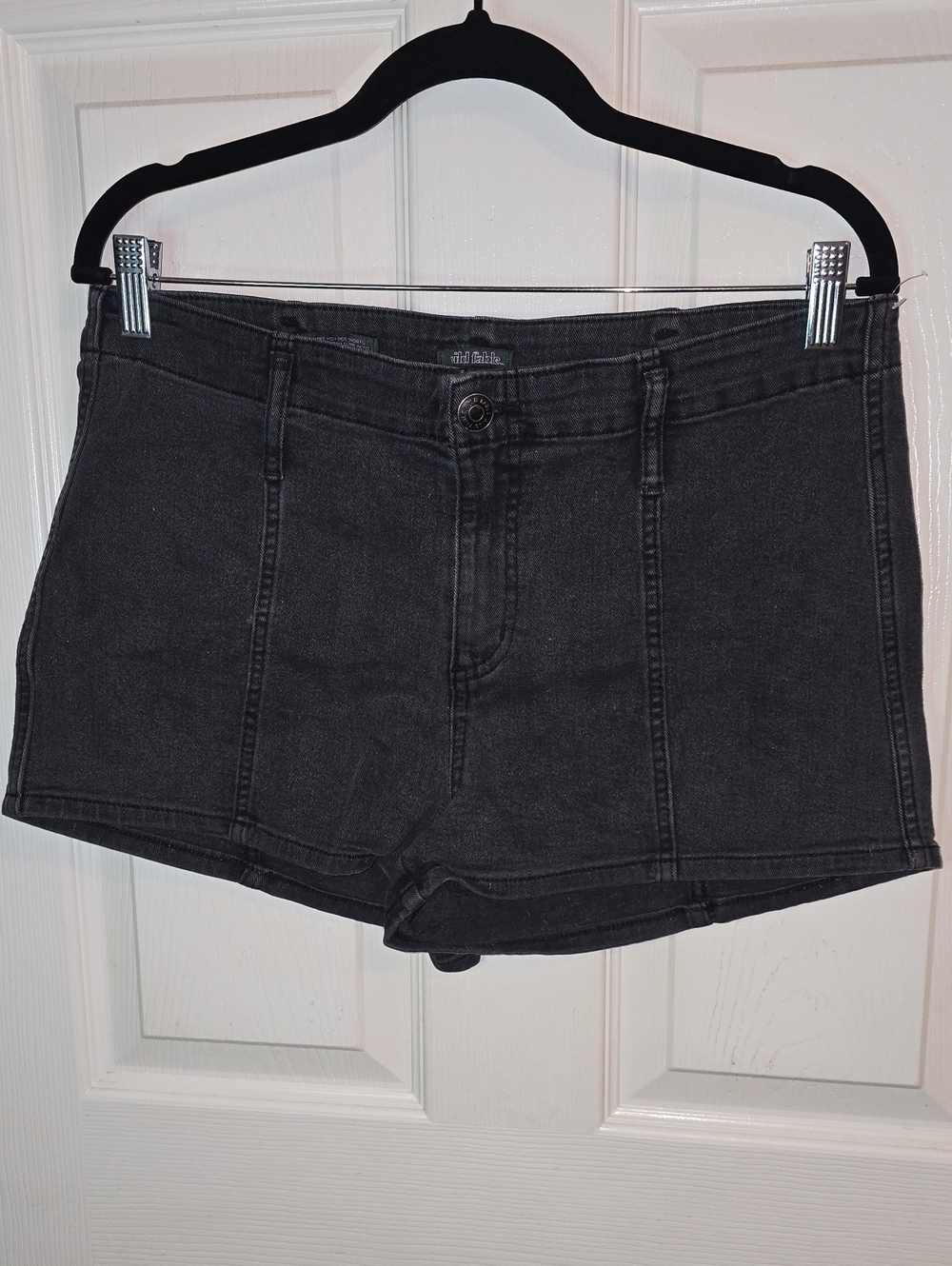 wild fable‎ Black High-Rise Jean Shorts